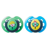 Tommee Tippee Closer to Nature Air Soother 0 - 6M (Pack Of 2)